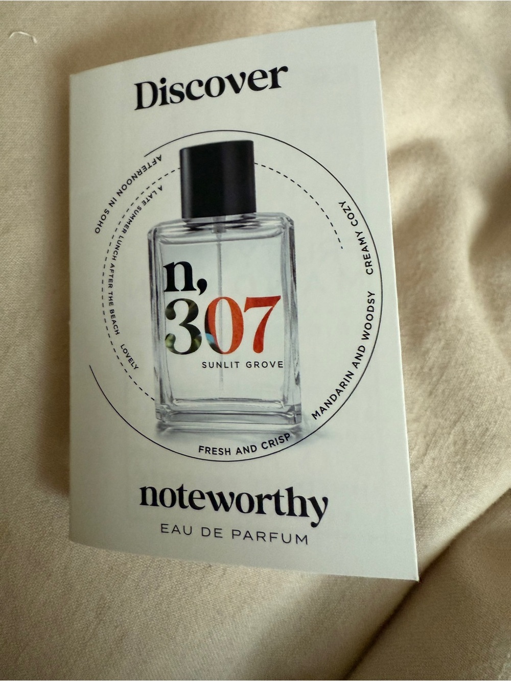 💙 4/$20 Discover No. 307 EAU DE PARFUM sample fragrance